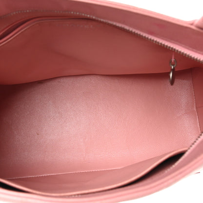 Chanel Caviar Quilted Medallion Tote Light Pink 5 of 13