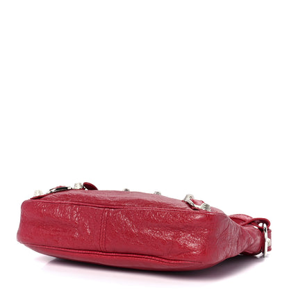 Balenciaga Agneau Giant 12 Silver Hardware Hip Rouge Sapphire 8 of 10