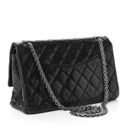 Chanel Aged Calfskin Quilted 2.55 Reissue 226 Flap Black 3 of 10