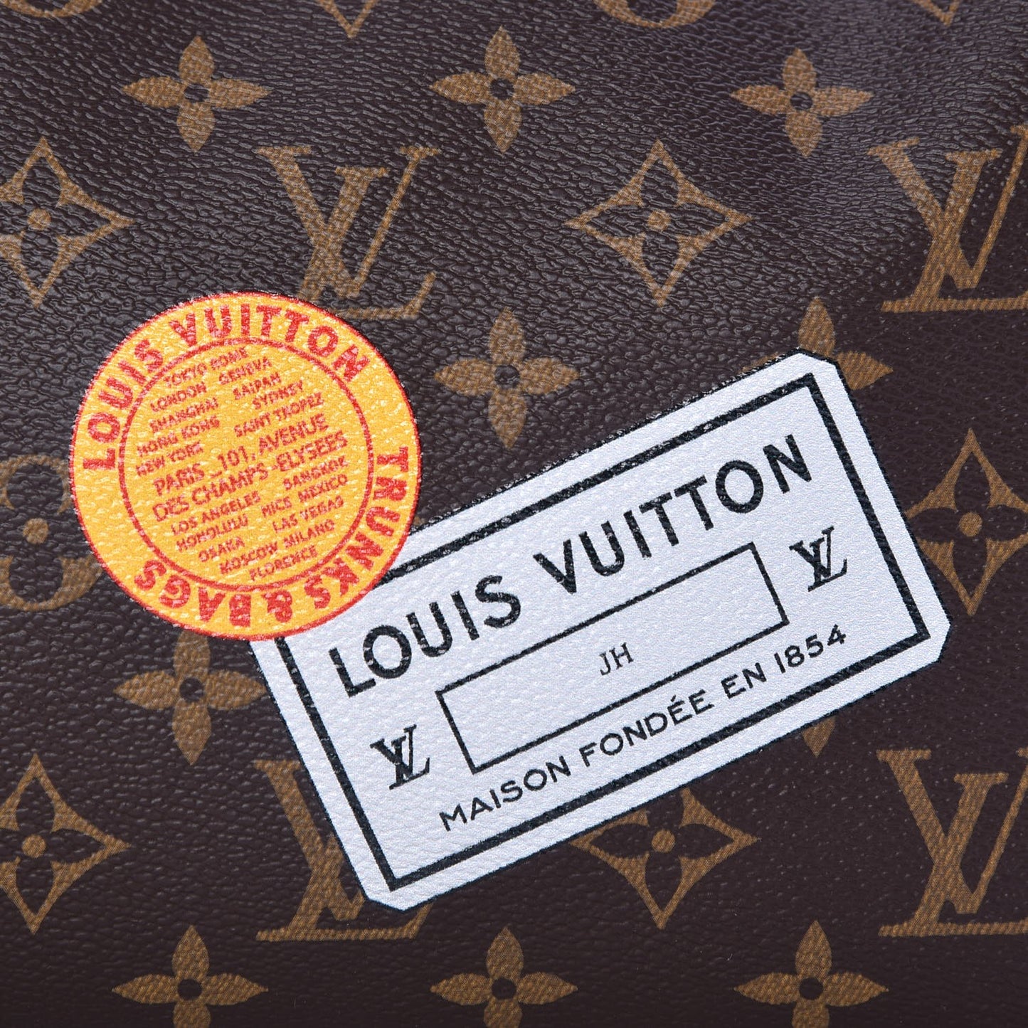 Monogram My World Tour Speedy Bandouliere 30 Black