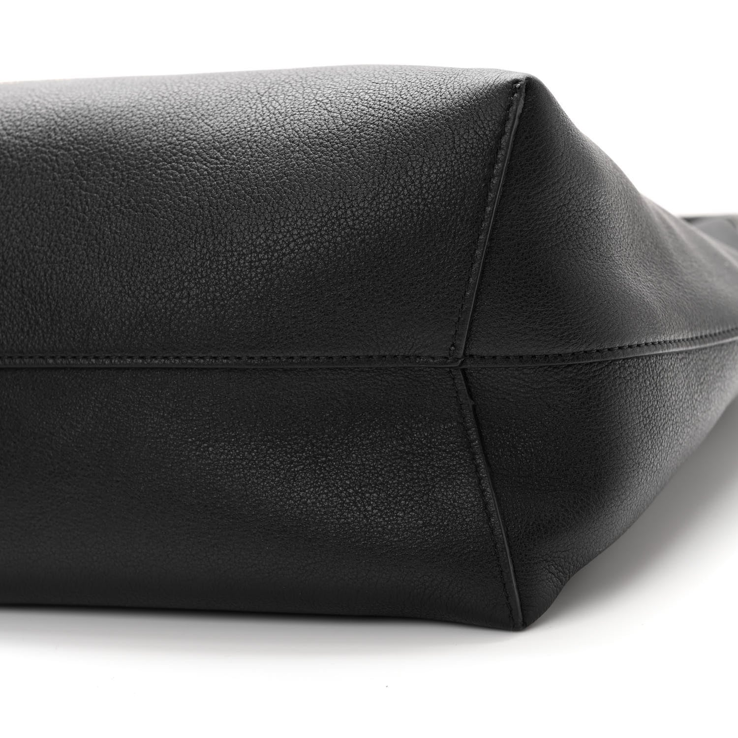 Mansur Gavriel Calfskin Candy Hobo Black 9 of 11