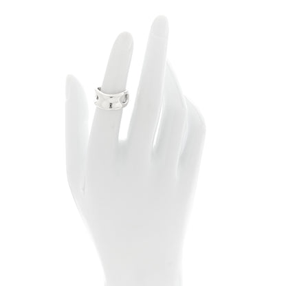 Tiffany Sterling Silver Elsa Peretti Open Side Ring 49 4.75 2 of 4
