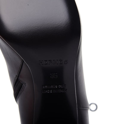 Hermes Calfskin Saint Germain Ankle Boots 35 Black 9 of 11