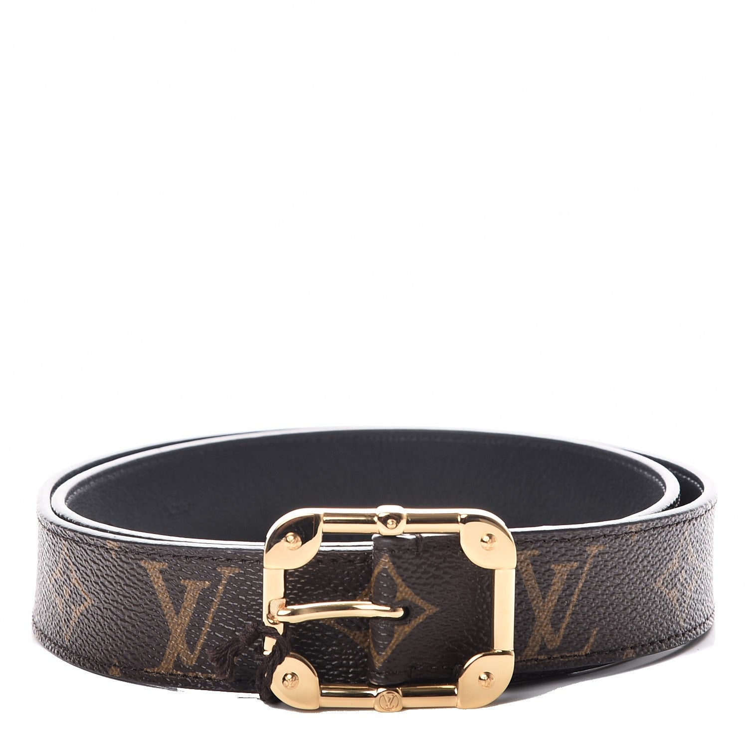 Louis Vuitton Monogram 30mm Malletier Belt 85 34 1 of 7