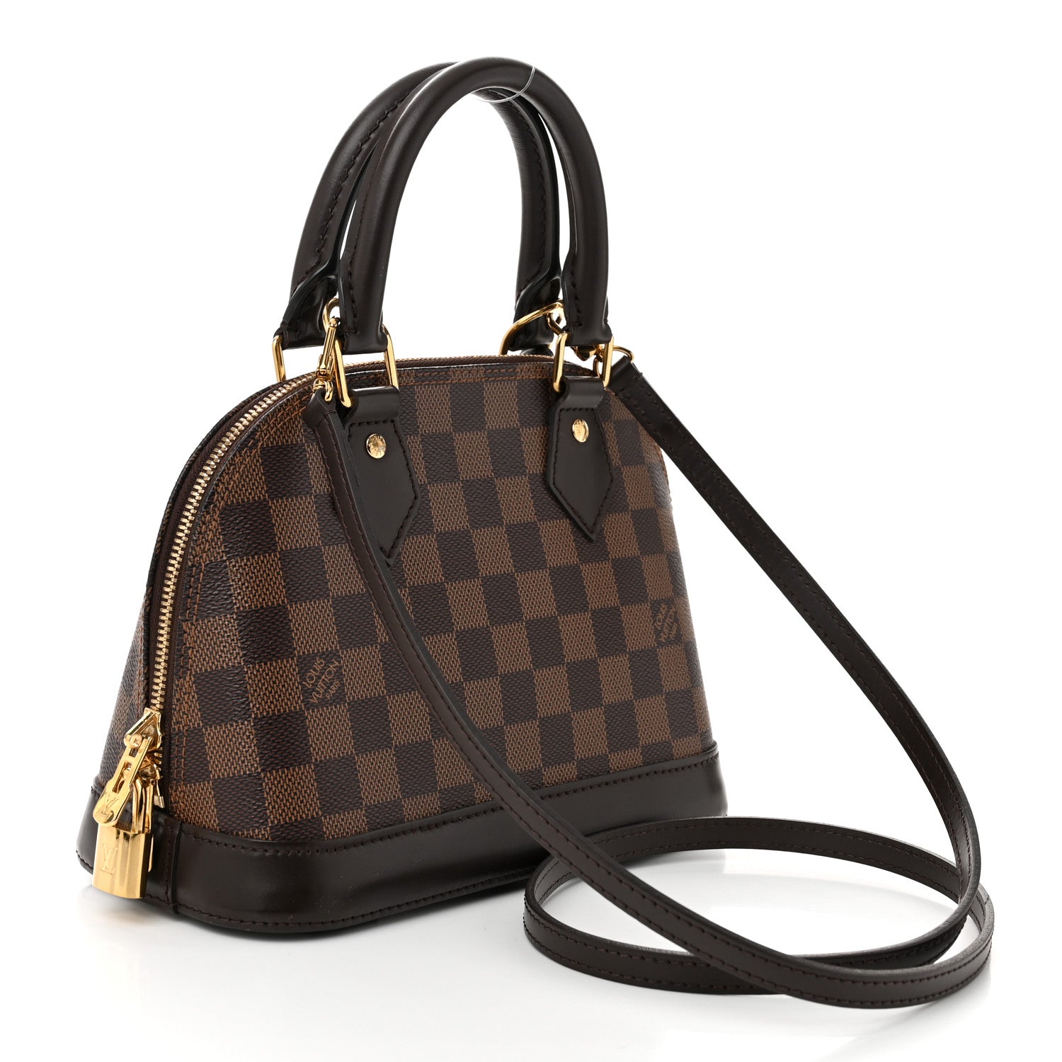 Louis Vuitton Damier Ebene Alma BB 3 of 9