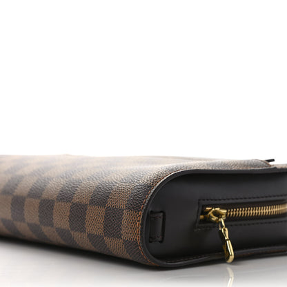 Louis Vuitton Damier Ebene Pochette Saint Louis Clutch 8 of 8
