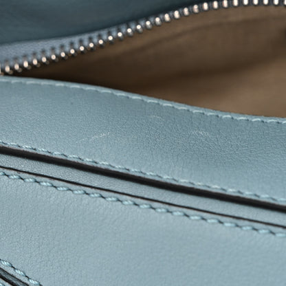 Loewe Calfskin Small Puzzle Bag Stone Blue 14 of 14