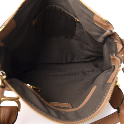 Chloe Calfskin Medium Marcie Satchel Tan 5 of 10