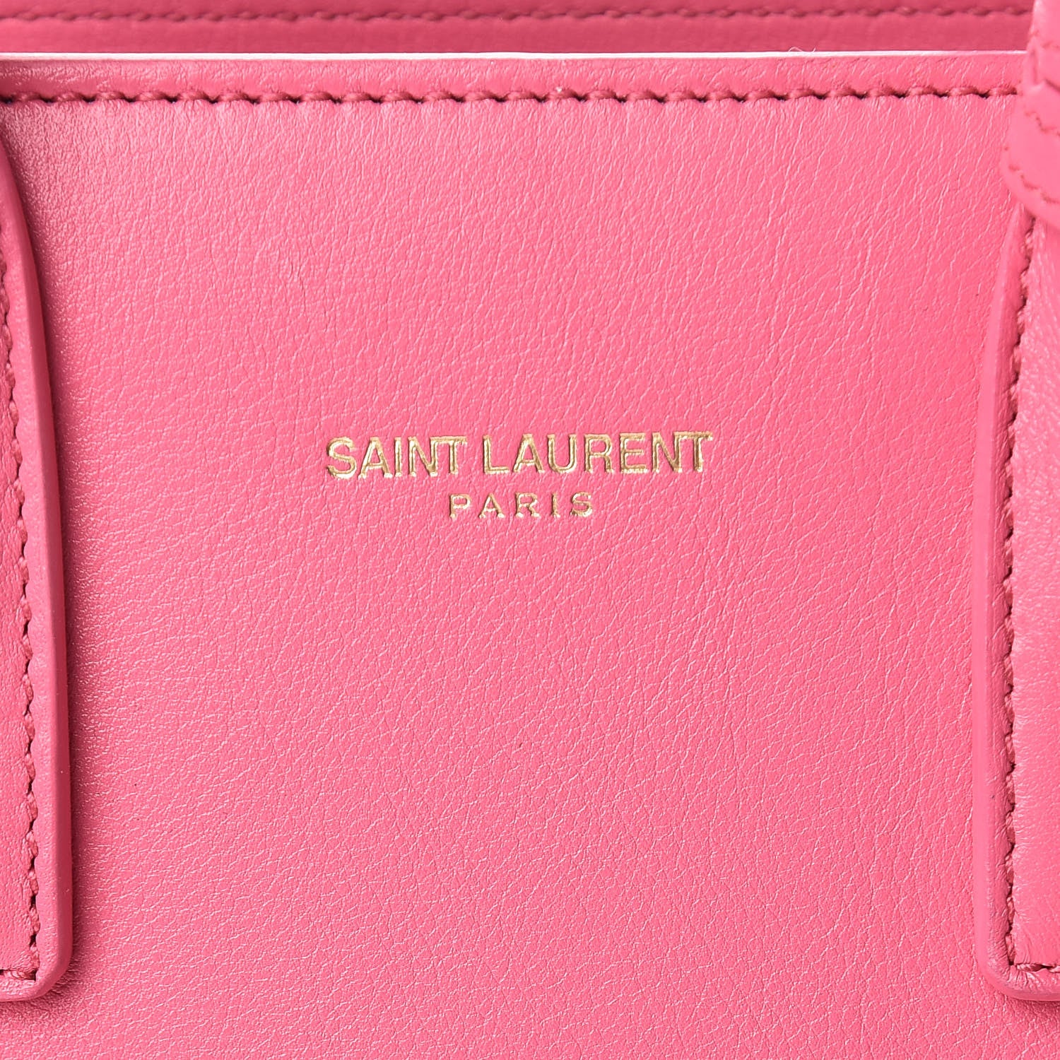 Saint Laurent Calfskin Nano Sac De Jour Lipstick Fuchsia 8 of 11