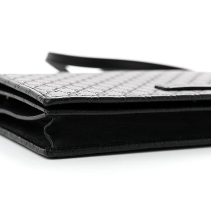 Gucci Microguccissima Crossbody Wallet Black 8 of 14