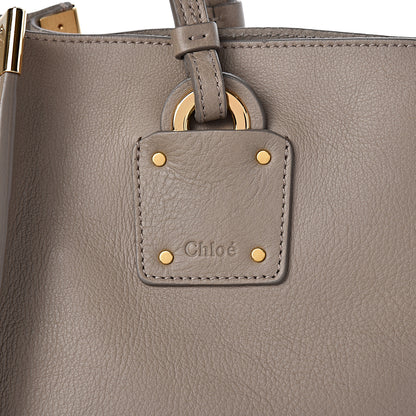 Chloe Smooth Calfskin Medium Vick Tote Motty Grey 11 of 13