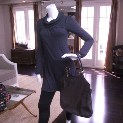 Saint Laurent Patent Tribute Tote Taupe 2 of 10