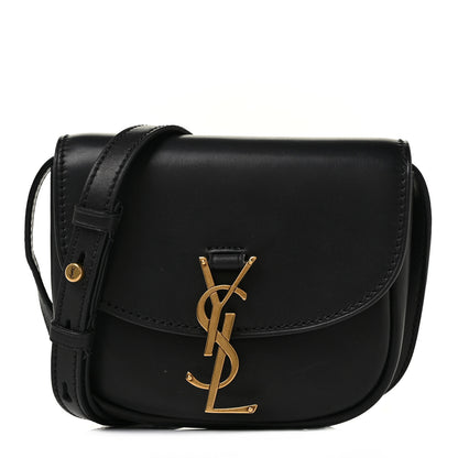 Saint Laurent Smooth Calfskin Mini Classic Monogram Kaia Satchel Black 1 of 9