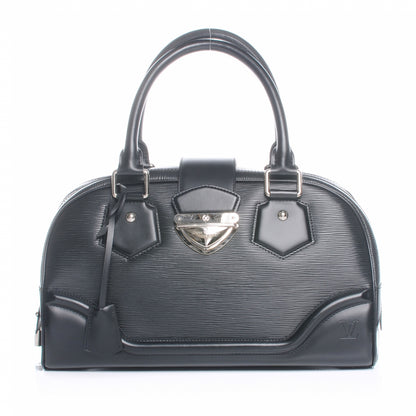 Louis Vuitton Epi Bowling Montaigne GM Black 1 of 8