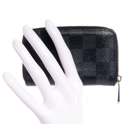 Louis Vuitton Damier Graphite Zippy Coin Purse Vertical 2 of 8