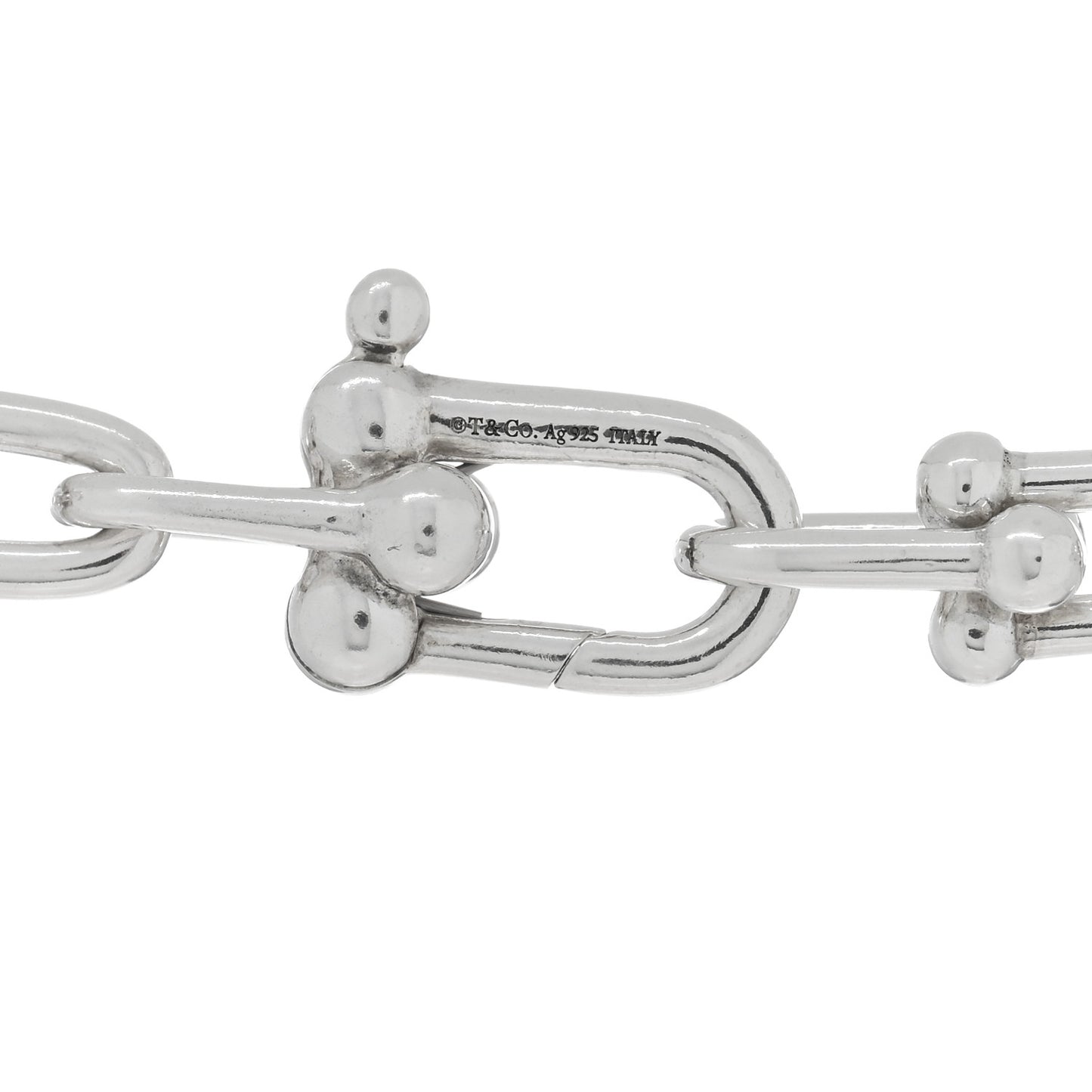 Sterling Silver Small HardWear Link Necklace