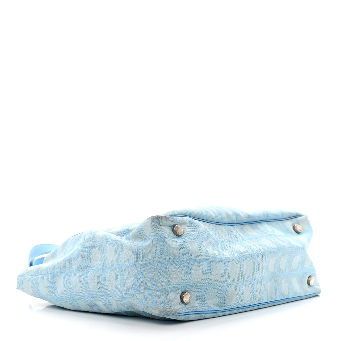 Nylon Travel Tote Blue