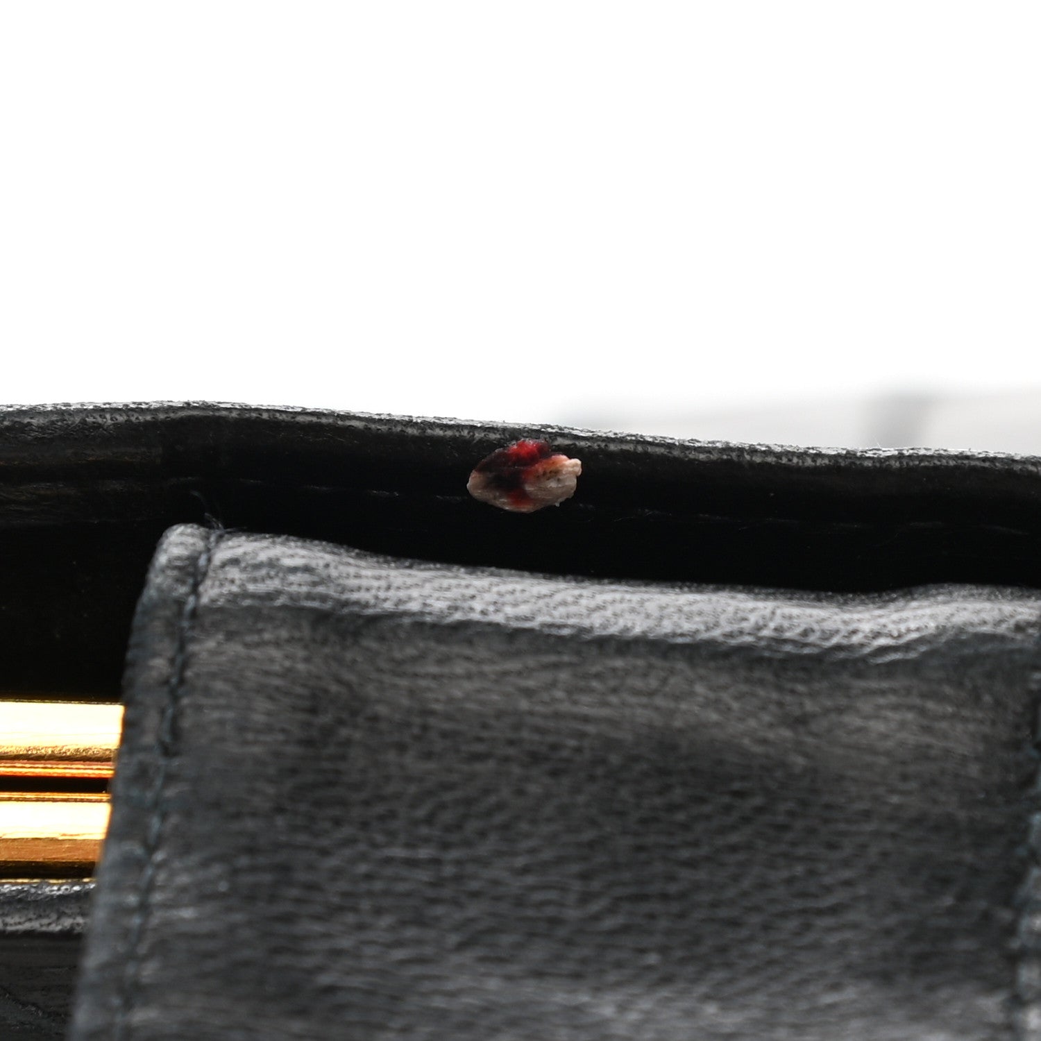 Chanel Lambskin Diamond Stitched French Wallet Black 10 of 11
