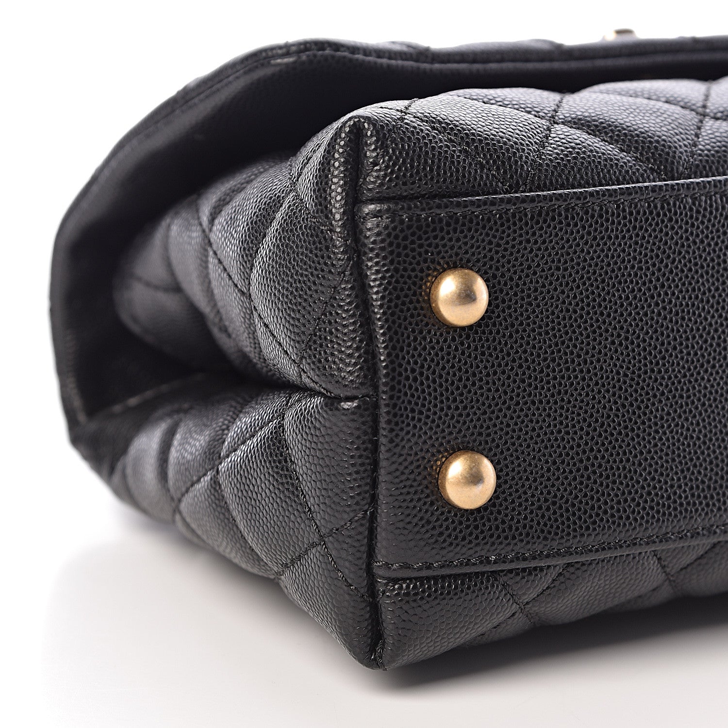 Chanel Caviar Quilted Mini Coco Handle Flap Black 9 of 11