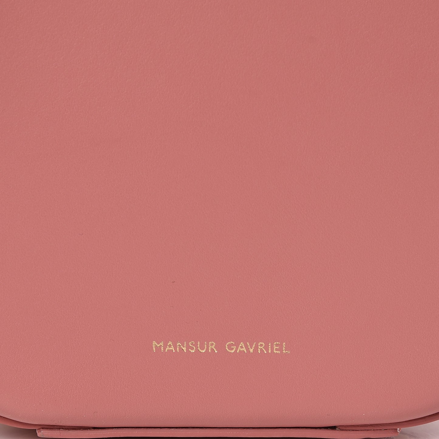 Calfskin Circle Crossbody Bag Blush