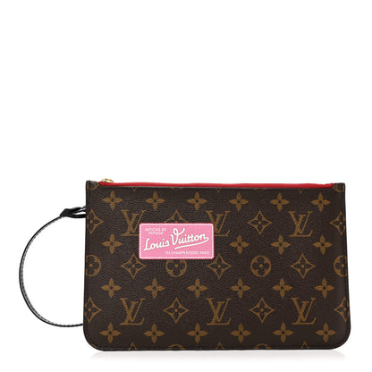 Louis Vuitton Monogram World Tour Neverfull MM GM Pochette 1 of 7