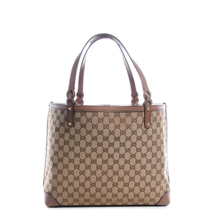 Gucci Monogram Medium Craft Tote Brown 1 of 8