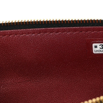 Chanel Lambskin Quilted Pouch Black 7 of 8