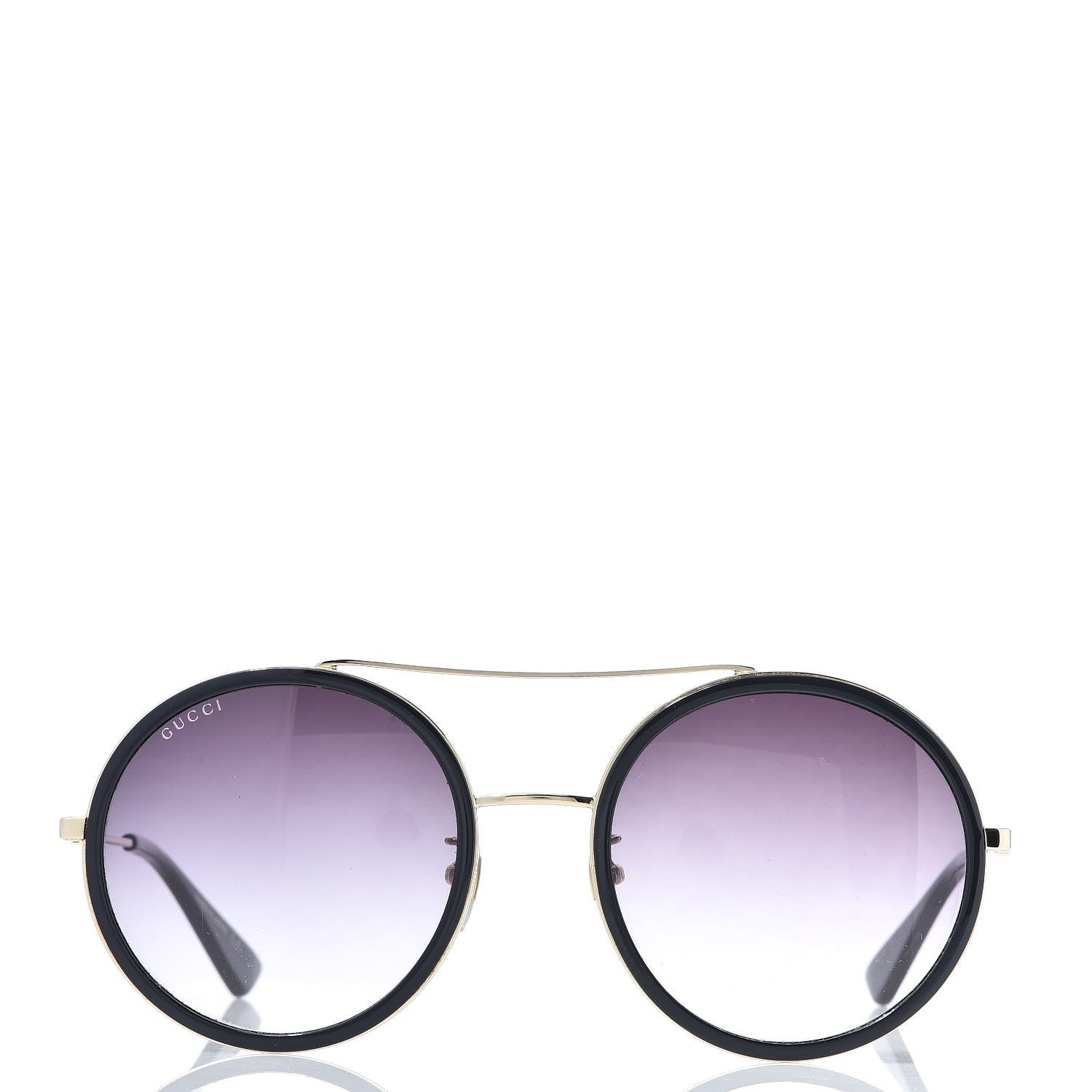 Gucci Round Frame Sunglasses GG0061S Black 2 of 9
