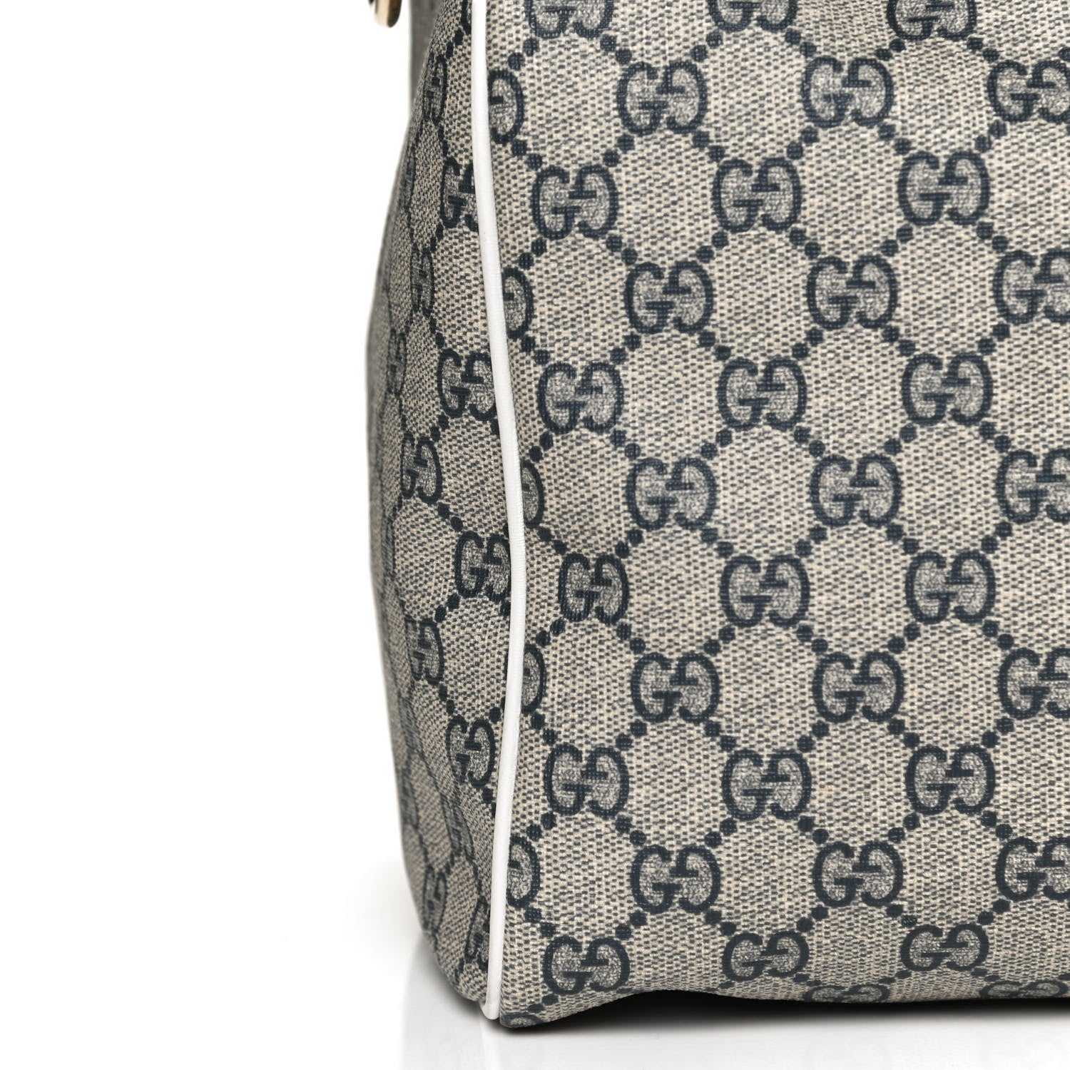 Gucci GG Plus Monogram Medium Boston Canada Flag Unicef Duffle White 12 of 12