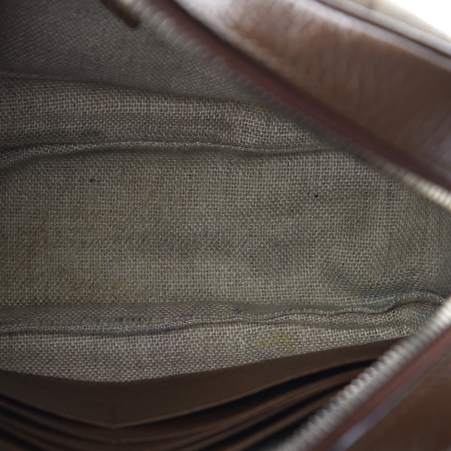 Monogram Mini Bree Messenger Bag Beige Tabacco