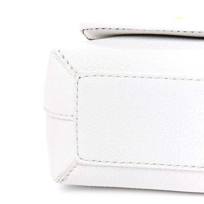 Burberry Soft Calfskin Small Burleigh Crossbody Bag Chalk White 10 of 10