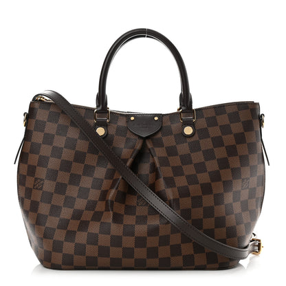 Louis Vuitton Damier Ebene Siena MM 1 of 12
