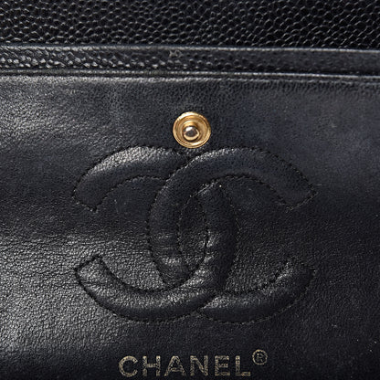 Chanel Caviar Quilted Small Double Flap Black 9 of 32