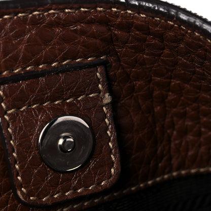 Prada Vitello Daino Side Pocket Hobo Bruciato 18 of 20