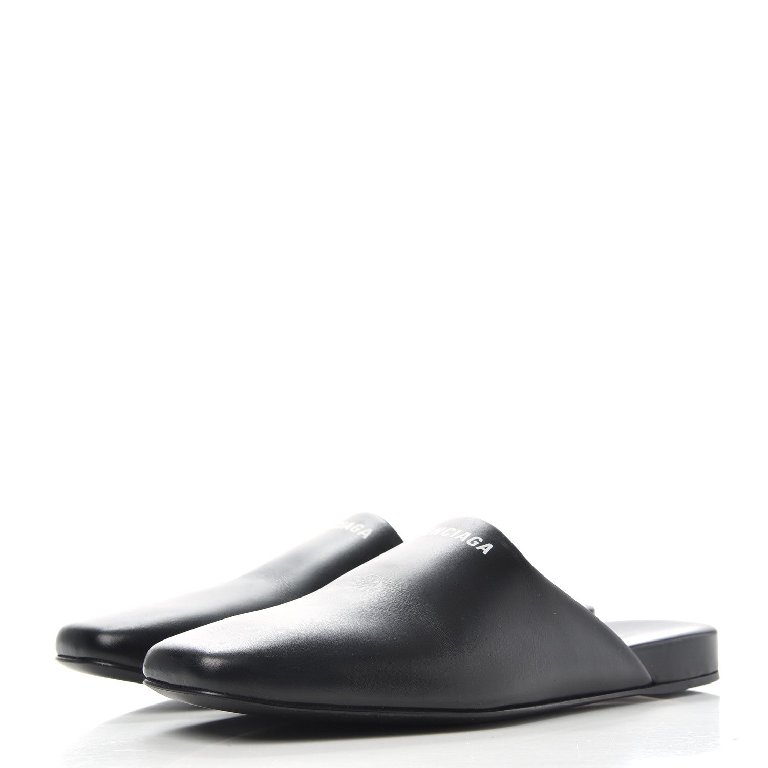 Balenciaga Calfskin Mules 36.5 Black 3 of 10
