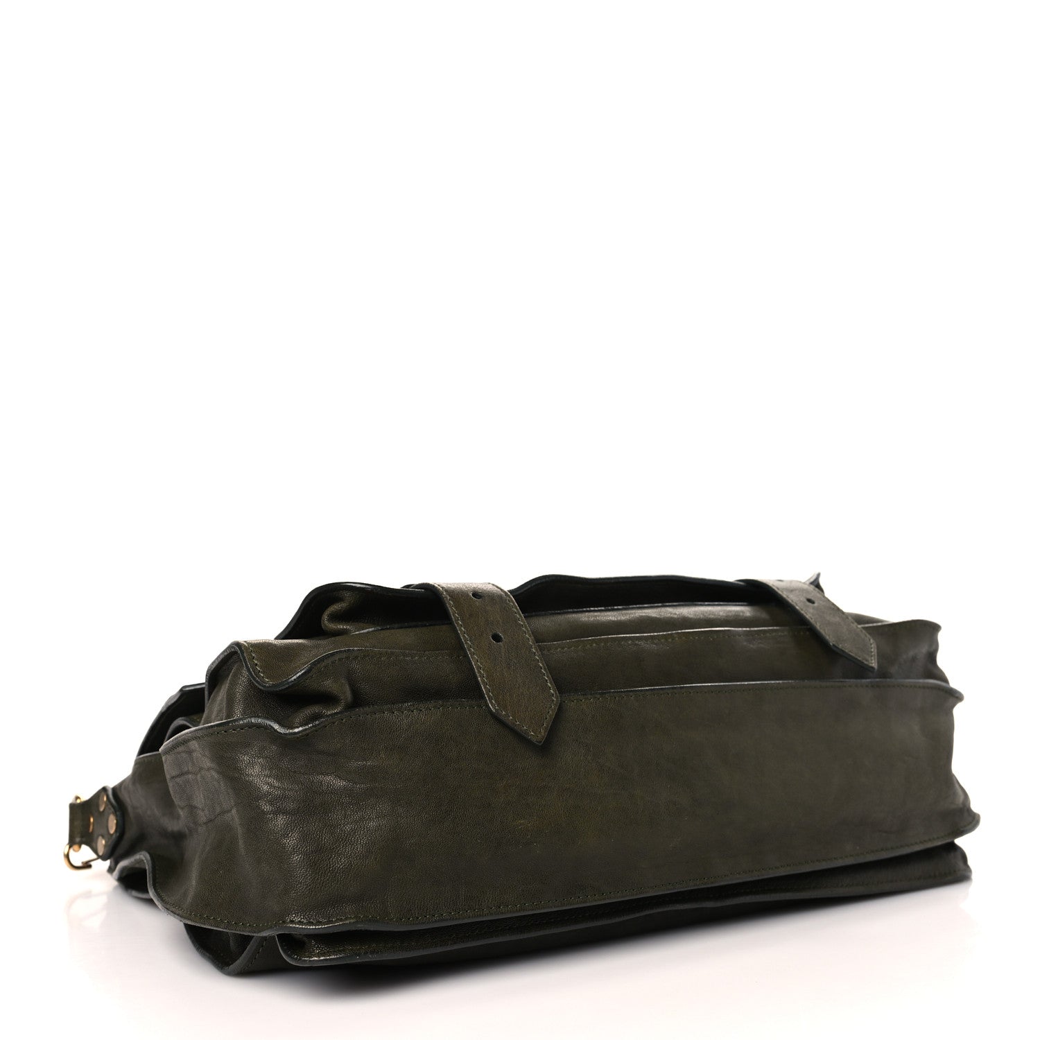 Proenza Schouler Lambskin Medium PS1 Satchel Military 4 of 9