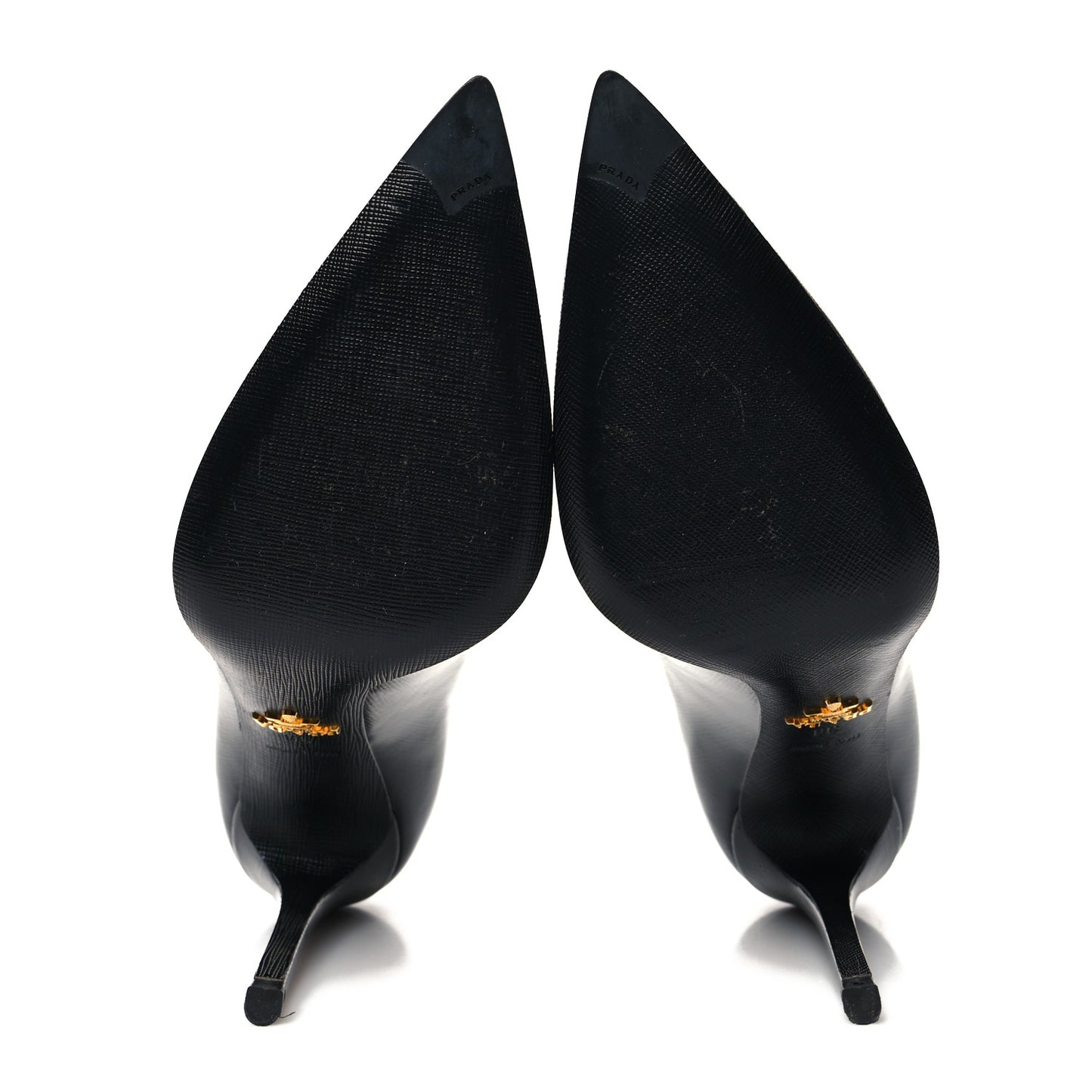 Saffiano Patent Pumps 38 Black