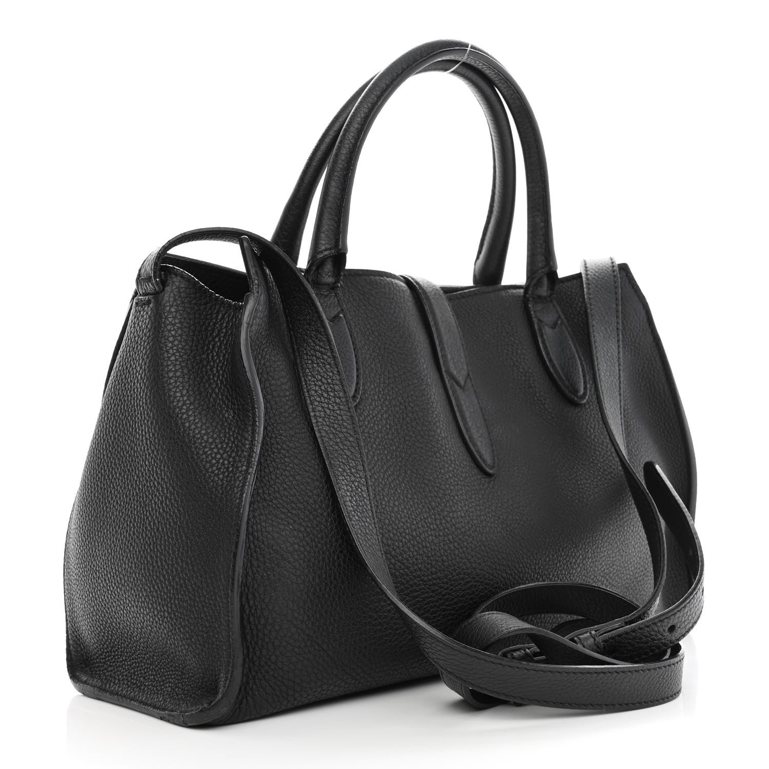 Gucci Soft Calfskin Small Jackie Top Handle Bag Black 3 of 12