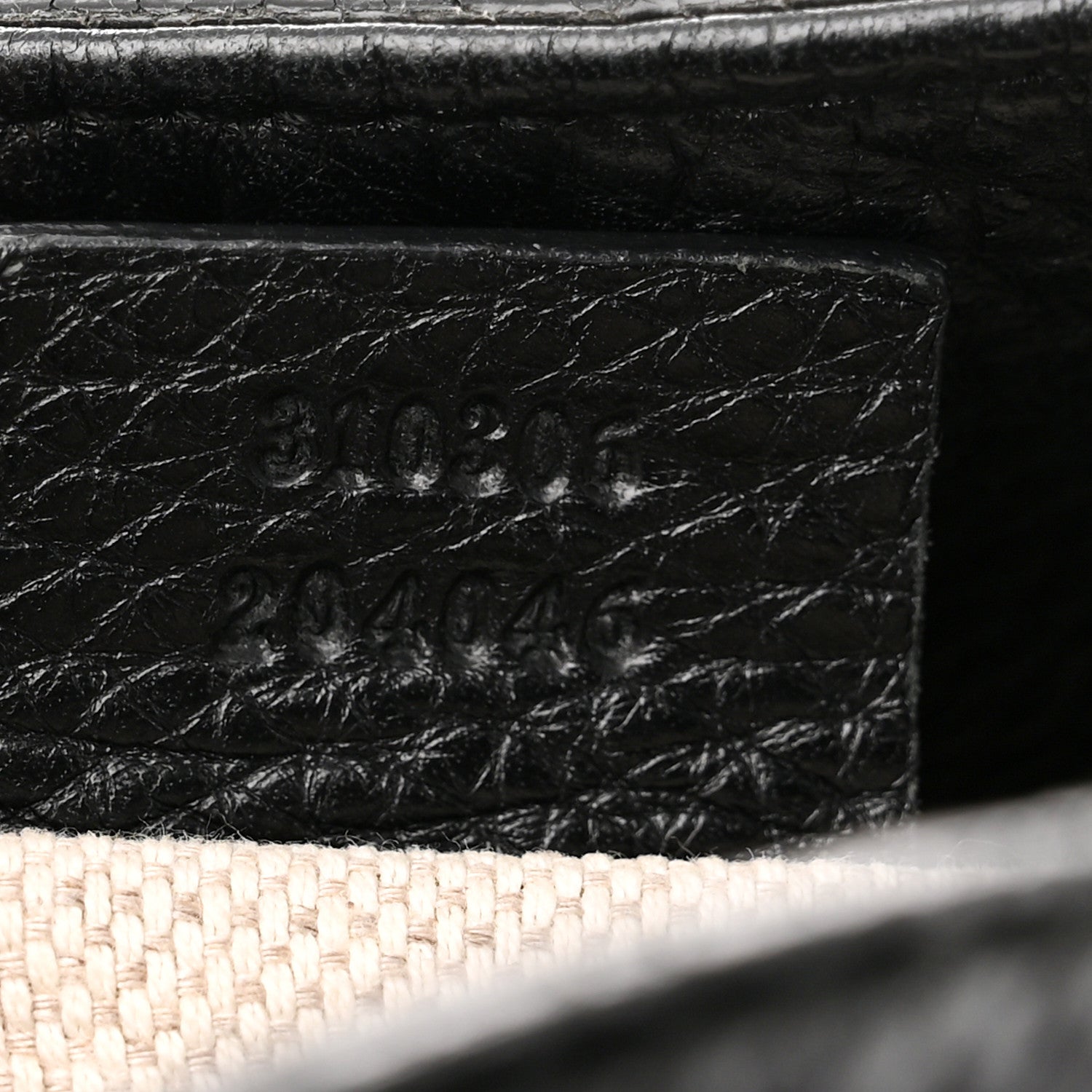 Gucci Pebbled Calfskin Large Soho Chain Shoulder Bag Black 7 of 11