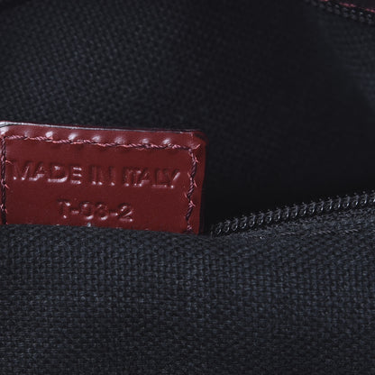 Burberry Haymarket Check Small Tote Red 6 of 13