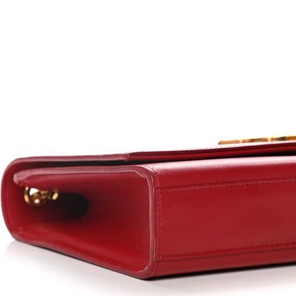 Saint Laurent Smooth Calfskin Medium Classic Monogram Kate Tassel Satchel New Red 8 of 12