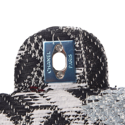 Chanel Tweed Silicone Braid Medium Double Flap Multicolor 6 of 8