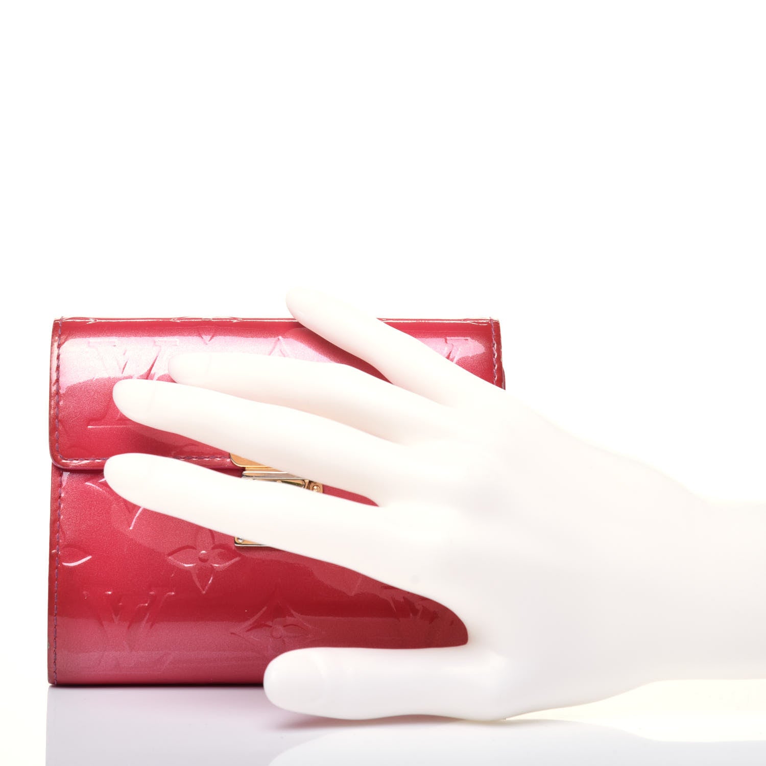 Louis Vuitton Vernis Koala Wallet Framboise 2 of 27