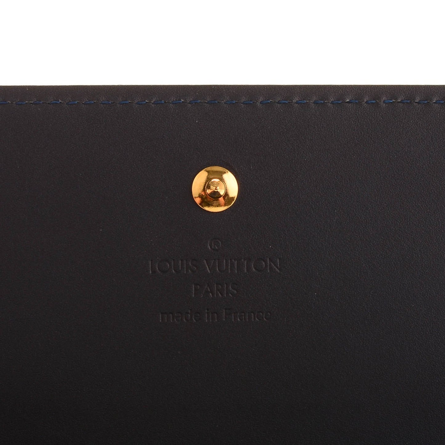 Vernis Chaine Wallet Grand Blue