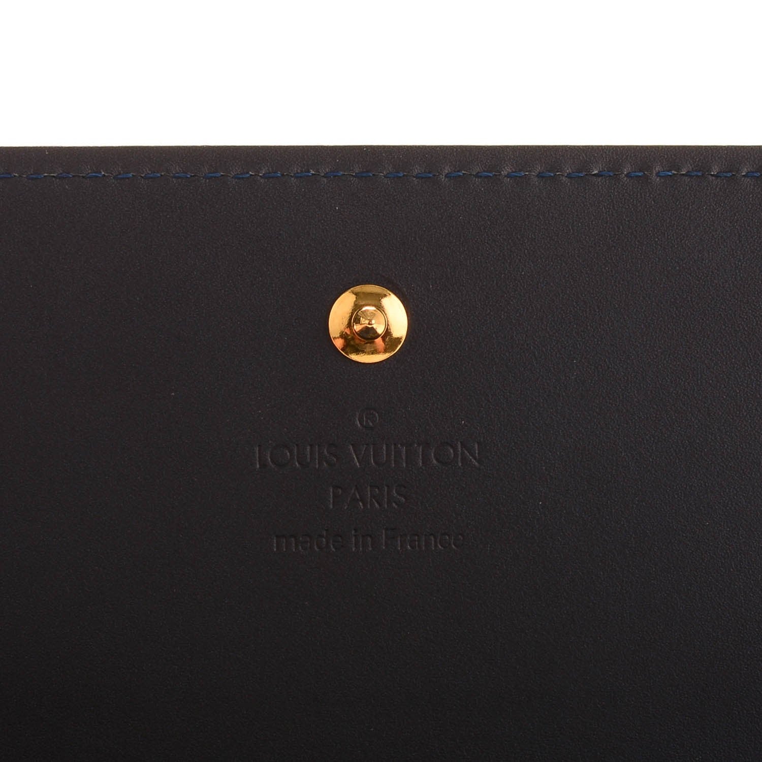Louis Vuitton Vernis Chaine Wallet Grand Blue 6 of 7