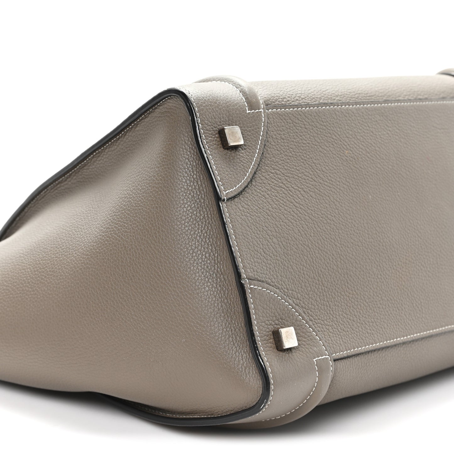 Drummed Calfskin Mini Luggage Souris Souris