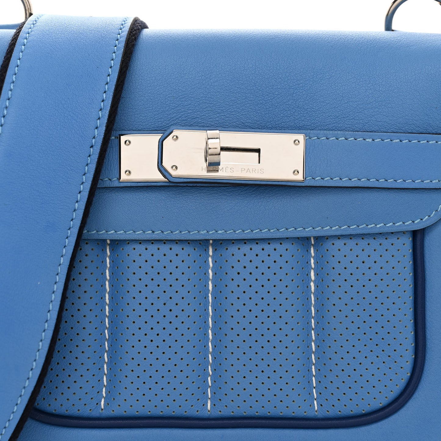 Veau Swift Mini Sac Berline Bleu Paradis Bleu Saphir
