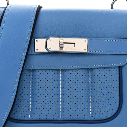 Hermes Veau Swift Mini Sac Berline Bleu Paradis Bleu Saphir 7 of 10
