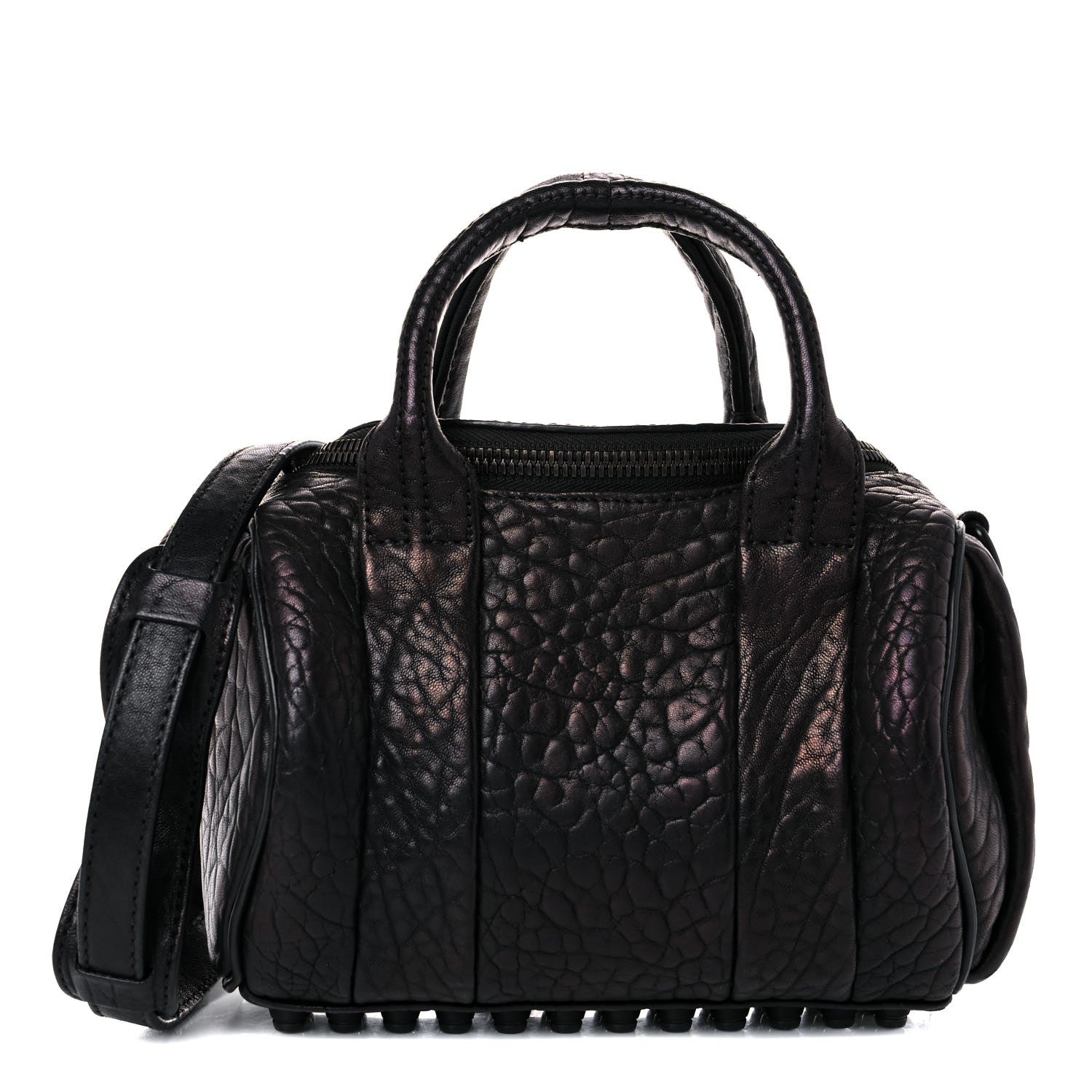 Alexander Wang Pebbled Lambskin Mini Rockie Black Matte Black Hardware 1 of 17