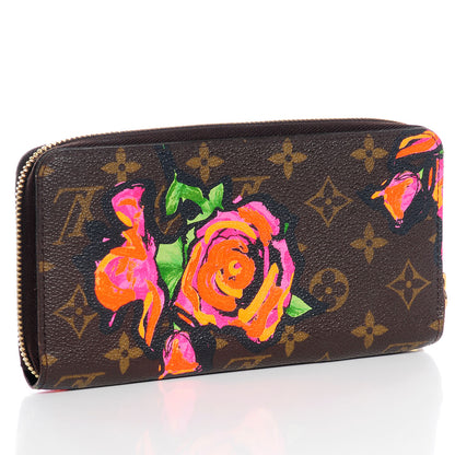 Louis Vuitton Monogram Roses Zippy Wallet 3 of 7